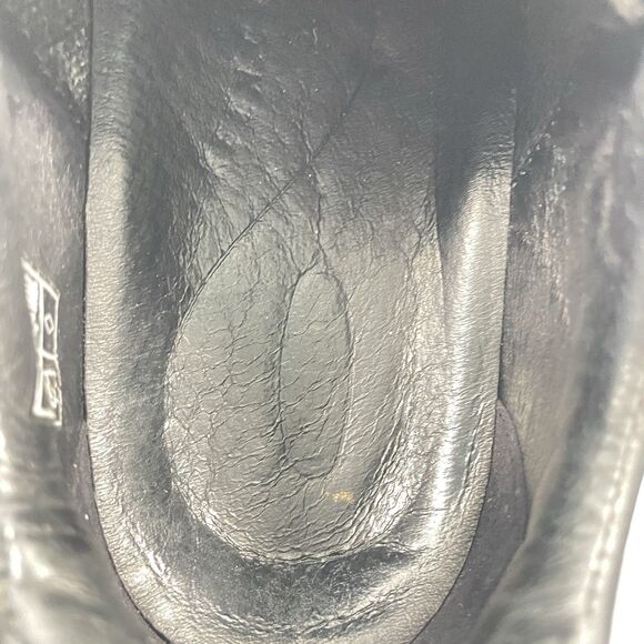 KEEN Briggs II 5365 Leather Slip Oil Resist Black Shoes Womens Waterproof Size 8 - Picture 9 of 10